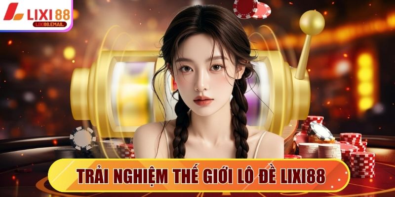 Trải nghiệm thế giới lô đề Lixi88 rinh quà lớn